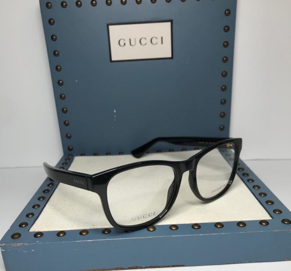New 💯 Authentic Gucci Demo Square Men's Eyeglasses GG1344O 005 - Picture 3 of 12